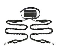 Dog Tie Out Cable, Reflective Training Lead, Heavy Duty RunningLeash, Nylon Tether with Storage Bag for Medium Large Breeds Exercise Recall Safety, Outdoor Pet Gear, 168cm
