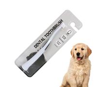 Dog Toothbrush Set, Kitten Oral Brush, 6.61x0.75in Soft Bristle Cleaner, Non Slip Handle, Gentle Tool for Pet Teeth Cleaning, Home Grooming, Daily Care, Pets Cleaning