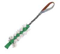 Dog Toy Rope Jouet à mâcher en coton durable, juges de chiots interactifs | Taille d'agneau élastique avec fonction sonore grinçante, jouet de dentition amusant pour PE