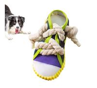 Dog Toy Shoe - Puppy Chew Play, Chaussures interactives pour animaux de compagnie | Nouveauté de la morsure d'entraînement canin, recherche de caoutchouc durable, amusant en peluche, jeu de pattes