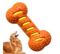Dog Toy Squeaky Bone - Durable Chewing Bone, Interactive Sound Maker | Sensory Soothing Training Reward Toy For Aggressive Chewers, Entertaining Outdoor Game Equipment For Small Large Pets