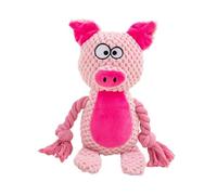 Dog Toys - Aggressive Squeaky Chewers, 7.87*3.94*2.36 Inch Interactive Calming Pet Toy with Rubber Texture, Boredom Ease Tool, Puppy Training Gear for Cat Small Animals Indoor Outdoor Play