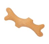 Dog Toys for Aggressive Chewers, Wooden Bread Knot Bite-Resistant Teething Toys, Durable Puppy Chew Midget, Tough Dog for Small, Medium & Large Dogs, Cute & Safe, 1 Piece, Fun Design