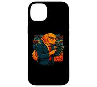 Dog Trader Funny Finance Illustration Coque pour iPhone 14 Plus