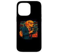 Dog Trader Funny Finance Illustration Coque pour iPhone 14 Pro Max