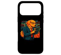 Dog Trader Funny Finance Illustration Coque pour iPhone 17 Pro Max