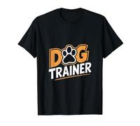 Dog Trainer Patte de Chien T-Shirt Graphique avec Valeur, Homme, Noir, S