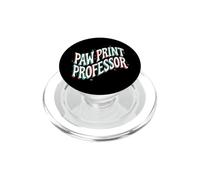 Dog Trainer Paw Print Professor Animal Behaviorist PopSockets PopGrip pour MagSafe