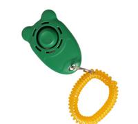 Dog Training Clicker, Behavioral Training Aid, Lightweight Puppy Clicker, Wrist Strap for Convenient Use, Effective for Dogs, Cats, Birds, and Horses, 1.77x2.76x0.79 inches