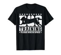Dog Training - Please Give Us Space T-Shirt Graphique avec Valeur