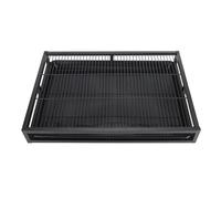 Dog Training Toilet | Reusable & Simple to Maintain Indoor Outdoor Litter Box | Sturdy Iron Tray for Puppy Potty Training/Housebreaking (Medium: Approx. 17.6x16.2x10cm / 6.93x6.38x3.94in)