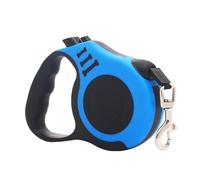 Dog Training Tools, Nylon Rope, Retractable Dog Lead, Polyvalent Various Outdoor Activities, Day or Night Walks, Outdoor Adventures, 16 x 3,2 x 11 cm Blue Pink Green