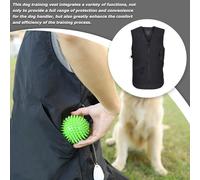 Dog Training Vest - Everything You Need On The Go | Multi-Functional Dog With Lanyard Design , Trainer Jacket Anti-Scratch | For Professional Handlers Outdoor Training, Large Pockets Windproof