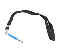 Dog Training Whistle with Adjustable Ultrasonic Sound | Bark Control & Obedience Training for Dogs / Puppies | Metal & Plastic, Lanyard Included (Bleu avec Corde)