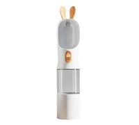Dog Travel Bottles, 2 in 1 Cat Bottle with Food Container, Cartoon Puppy Drinker,10.83x3.15 inches Portable Pet Feeders, Travel Food Dispenser for Traveling, and Strolling