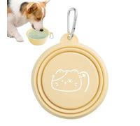 Dog Travel Folding Bowl Feeding - Pet Adventure Companion Outdoor Foldable