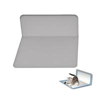 Dog Tray - 89x65x0.5cm Dog Potty Tray| Puppy Litter Box,L-Shaped Spill Proof Pet Litter Box,Indoor Pottytray For Puppy, Small Cat Outdoor Car Traveling Road Trip Waking