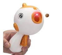 Dog Treat Dispenser, Duck Shaped Feeder, Interactive Toy with Snack Release, Chew Plaything with Fun Design, Enrichment Accessory for Puppy Indoor Boredom Training Teething Birthday Christmas Feeding