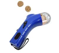 Dog Treat Dispenser - PP Handheld Snack Shooter | Interactive Pet Treat Launcher, Button Food Catapult, Training Reward Feeder Toy for Puppies Dogs Cats Kittens | for Pet Training