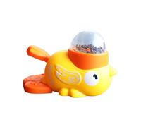 Dog Treat Dispenser Toy - Duck Shape Puzzle Enrichment Toys | Cat Stimulating Anti-Gulping Set | Interactive Game for Puppy Kitten Small Medium Breed Training Boredom Travel Home Indoor