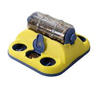 Dog Treat Dispenser Toy - Interactive Slow Feeder for Brain Games & Mental Stimulation | Enrichment Toy for Cats, Kittens & Small/Medium Pets