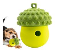 Dog Treat Distributeur de jouets - Boule de puzzle alimentaire, jouet pour chien en silicone | Distributeur de formes de gland, boule d'alimentation interactive pour alimentation lente, entraînement