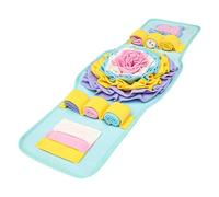 Dog Treat Mat, Food Puzzle Mat, Anti Slip Feeding Pad, Slow Feeding Pad, Watch Style Dog Treat Mat Designed to Enhance Foraging Skills and Slow Down Feeding with an Anti-Slip