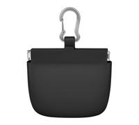Dog Treat Pouch Auto Closing Lid - - - Pull Tab Silicone Snack Holder Dog |
