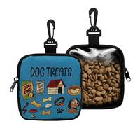 Dog Treat Pouch - Portable Waist Pack Storage, Durable Dog Training Bag with Easy Access Pocket Feature, Ideal for Walking Outdoor Camping Travel Vacation Hiking Adventure Pet Owners and Trainers