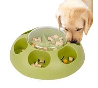 Dog Treat Puzzle Slow Feeder, Slow Feeder Puzzle Toy, Interactive Food Dispenser, Brain Game Feeder for Dogs, Dog Mental Stimulation Toy, Dog Puzzle Food Dispenser, Enrichment Toy for Dogs,