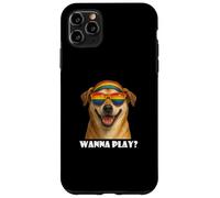 "Dog, tu veux jouer?", LGBTQ, gay-prime Coque pour iPhone 11 Pro Max