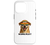 "Dog, tu veux jouer?", LGBTQ, gay-prime Coque pour iPhone 16 Pro