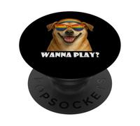 "Dog, tu veux jouer?", LGBTQ, gay-prime PopSockets PopGrip Adhésif