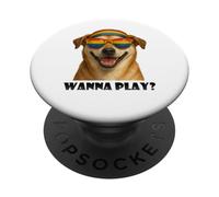 "Dog, tu veux jouer?", LGBTQ, gay-prime PopSockets PopGrip Adhésif