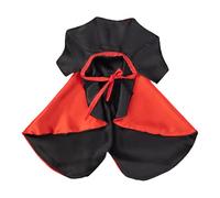 Dog Vampire Cape | Costume D' Rouge Et Noir avec Armure De Cou | Devil Cape Cloak | Pet Cloak, Dogs Vampire Devil Costume pour Les Chats Et Les Fournitures De Fête D' De PE