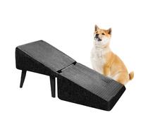 Dog Vehicle Stairs - Travel Ramps, 1 Unit Animal Steps for Boot Loading, Incline with Gripped Treads, Transport Gear, Portable Deck for SUVs, Trucks and Van Entry