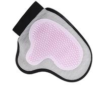 Dog Washing Gloves, Cat Grooming Mitt, Pet Hair Remover, Gentle Scrubbing, Massaging Design, Bathing and Shedding Carl for Short-Haired, Long-Haired Pets, 23x18x1cm Multicolor