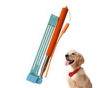 Dog Waste Scooper, Pet Pick Up Pooper Scooper, 8.07x1.77x1.18 inches Easy to Use Compact Design Telescopic Long Handle Cleaning Tool for All Breeds, Backyard, Walks and Outdoor
