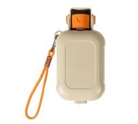 Dog Water Bottle, 460ml Leak Proof Portable Pet Drinking Bottle, Built in Food Dish Dog Water Dispenser for Dogs Cats Walking Hiking Travel Car Beach Outdoor Use Puppy, 4.29x2.09x7.95 inches