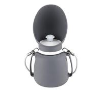 Dog Water Bottle, 800ml Foldable Leakproof Pet Water Dispenser with Drinking Bowl, 9.84x5.31 inches Portable Puppy Hydration Feeder for Walking, Hiking and Outdoor Travel