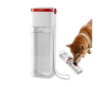Dog Water Bottle Foldable Portable Leak Proof Drinking Bowl | Leak-proof Foldable Dog Water Bottle With Built-in Drinking Bowl For Clean, Convenient Hydration During Travel.