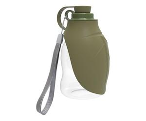 Dog Water Bottle, Portable Leak Proof, Foldable Cup Device, Puppy Feeding Tool, Outdoor Hiking Walking Beach Car Park Garden Yard Gear Compact 22 x 8 x 8 cm Frame, Daily Accessory, for