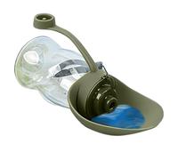 Dog Water Bottle - Portable Pet Drinking Container, Leak Proof Travel Hydration Dispenser with Hand Flow Control System, Free Carry Design, Ideal for Camping Hiking Outdoor Kennel Use