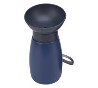Dog Water Bottle, Portable Pet Hydration Dispenser, 600ml, 4.09 x 7.87 inches, Leak-Proof One-Hand Working, Integrated Bowl Design, Travel-Friendly Bottle for Hiking Walking Camping Road Trip
