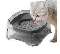 Dog Water Bowl, No Drip Pet Waterer, Anti Choking Dispenser, Spill Proof Design, 8.39x8.39x3.62 inches Medium Size, Ideal for Puppies, Kittens, Cats, and Small Animals Hydration