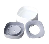 Dog Water Bowl | Spill Proof Slow Drinking Container | Non Slip Outdoor Dog Water Bowls | for Puppy Small Medium Large Breed Home Travel Indoor Camping Feeder Bowl for Dogs and Cats