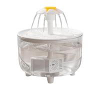 Dog Water Dispenser, 33.8 Oz Pet Drinking Fountain, Flower Design Cat Water Bowl, Ultra Quiet Food Safe Automatic Dispenser, Ideal for Indoor Use, Kittens, Small Dogs, Home Hydration