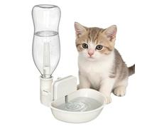 Dog Water Distributeur - Tip-Preuve Anti-Drip Pet Drinking Feeder, Puppy Water Bottle For Crate | For Small Cat Ferret Hamsters | Squirrel Hedgehog Bunny Rabbits