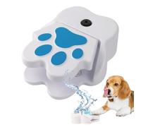 Dog Water Fountain, Outdoor Puppy Sprinkler, Step-on Garden Drinker, Paw-Activated Pet Water Toy, 9.84x7.68x2.95 inches, Ideal for Dogs in Backyard, Patio, Garden, Outdoor Playtime