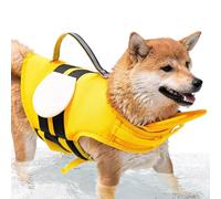 Dog Water Vest - Reflective Bee Jacket with Lift Handle | Dog Safety